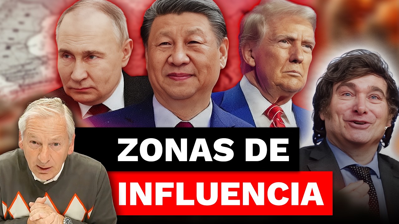 PARA MILEI el MUNDO tendrá TRES DUEÑOS: TRUMP, PUTIN y CHINA 🌎 😱