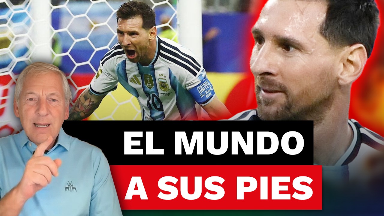 El MUNDO HABLA de UNA SOLA PERSONA: MESSI ⚽️🐐