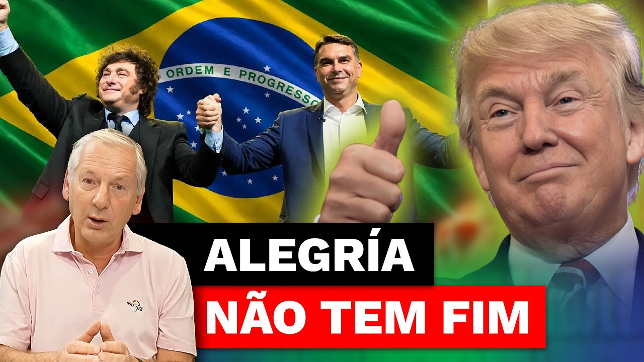 TRUMP FESTEJÓ el TRIUNFO DE LA DERECHA en BRASIL y MILEI SE ADJUDICÓ LA VICTORIA de BOLSONARO 🗳️🇧🇷