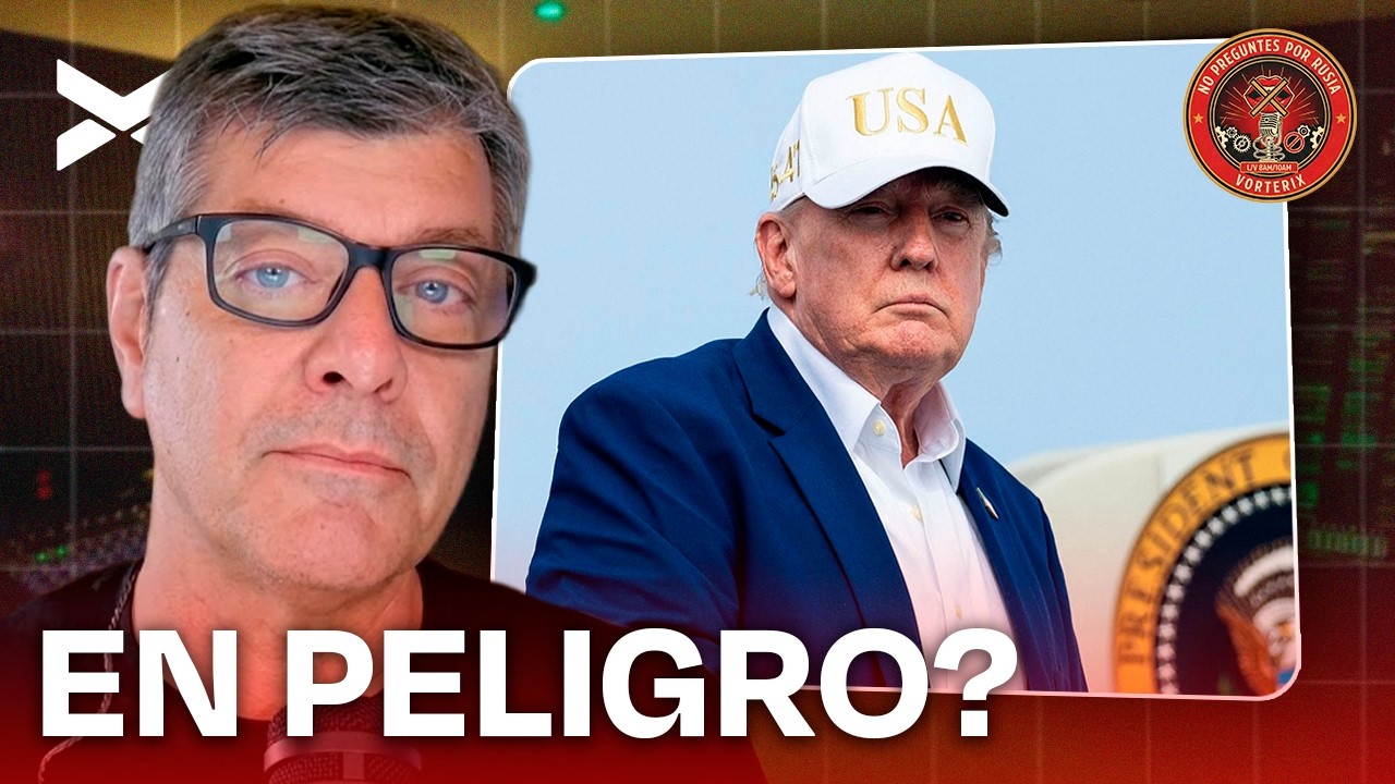TRUMP ESCAPÓ DEL AVIÓN PRESIDENCIAL POR AMENAZAS | #NOPREGUNTESPORRUSIA COMPLETO - 12/8 | VORTERIX