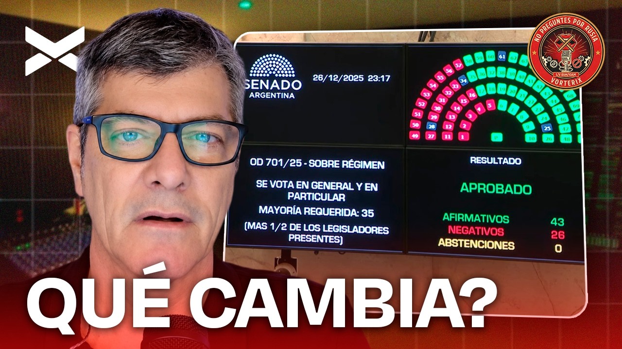 SE APROBÓ LA LEY DE INOCENCIA FISCAL… | #NOPREGUNTESPORRUSIA COMPLETO - 18/9 | VORTERIX